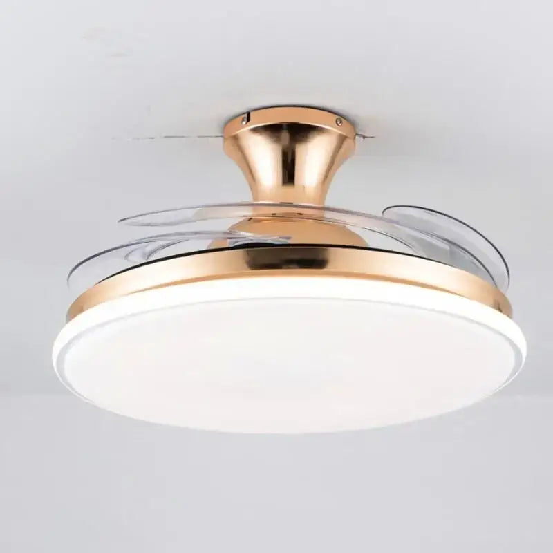 White Remote Ceiling Fan 48-Inch with Light