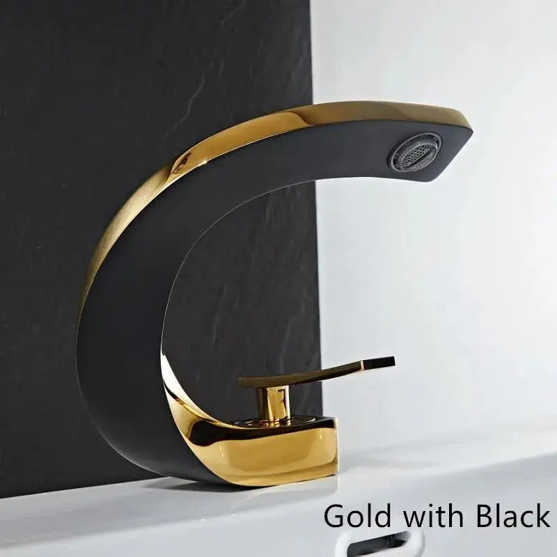 Rose Gold Basin Faucet