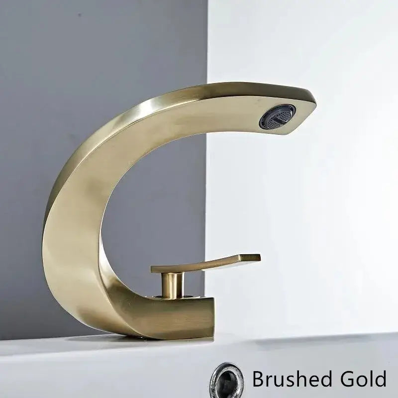 Rose Gold Basin Faucet