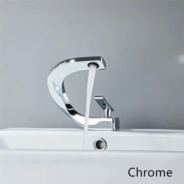 Rose Gold Basin Faucet