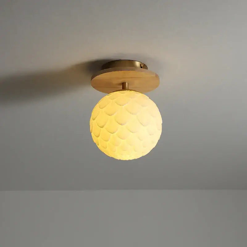 White Textured Ceramic Ceiling