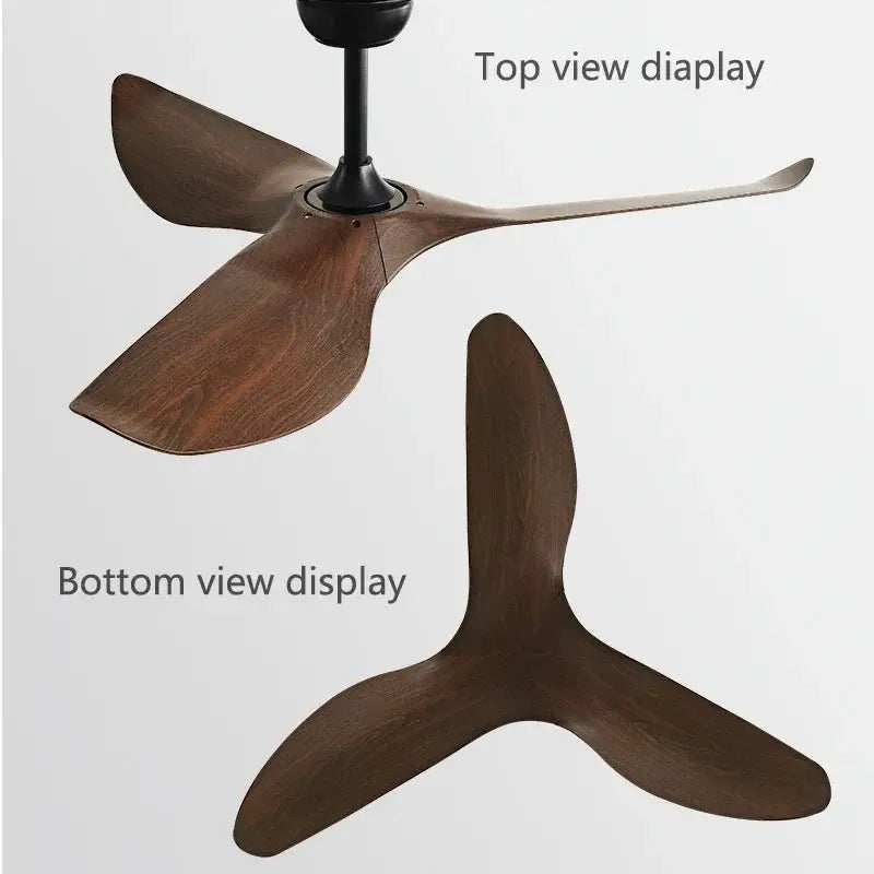 White Wood Grain 52-Inch DC Ceiling Fan