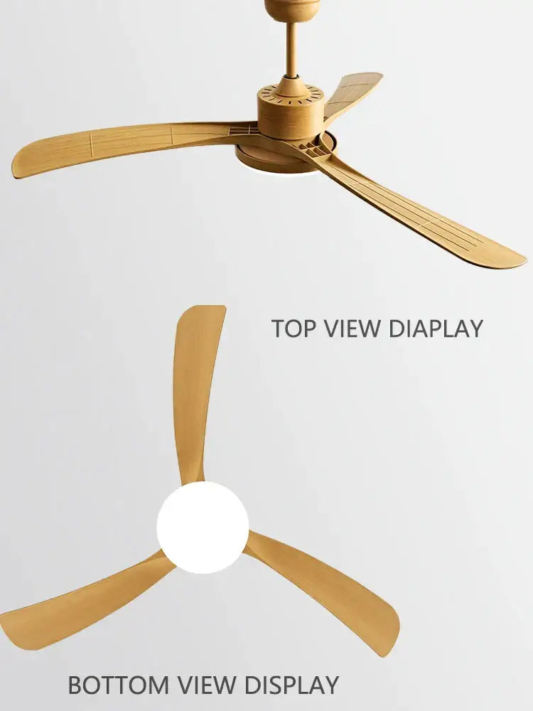 Black 3-Leaf Fan Light