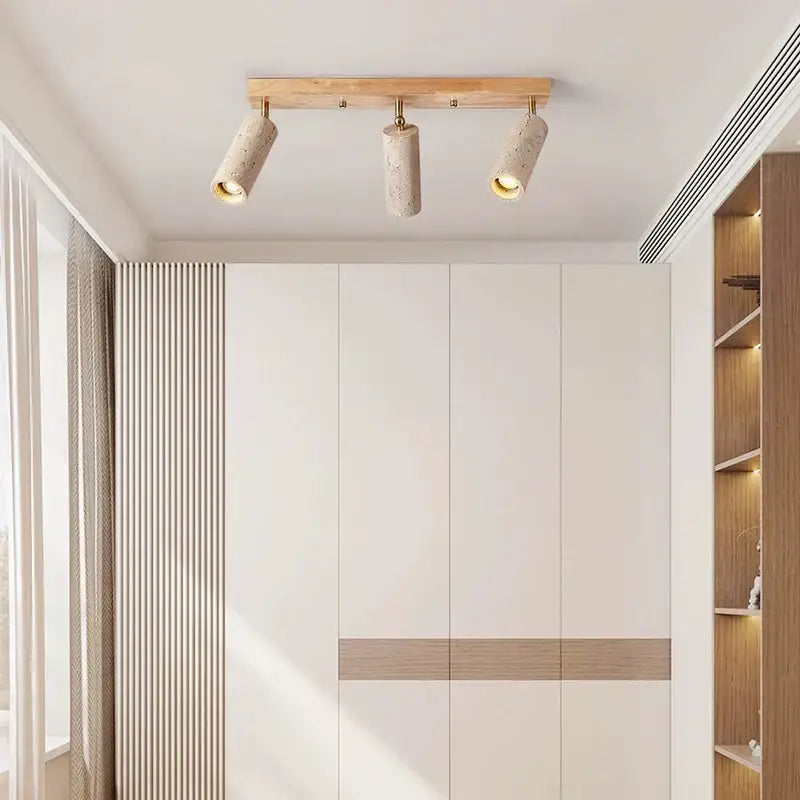 Beige Concrete Ceiling Spotlight