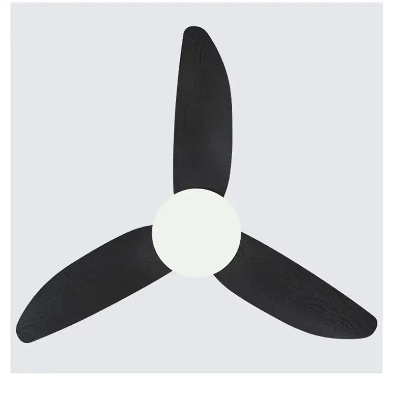 White Wood 40-Inch Minimalist Ceiling Fan