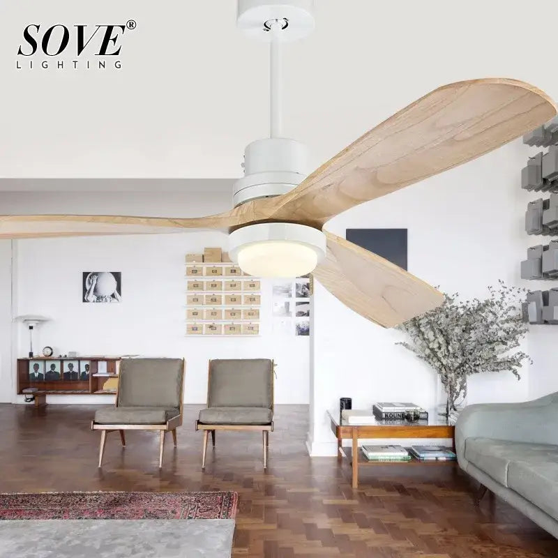 Wood 42-Inch Ceiling Fan Light Kit