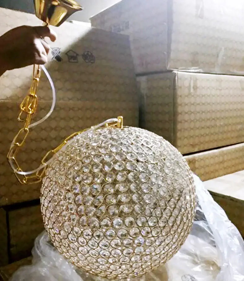 Glass Crystal Ball Pendant