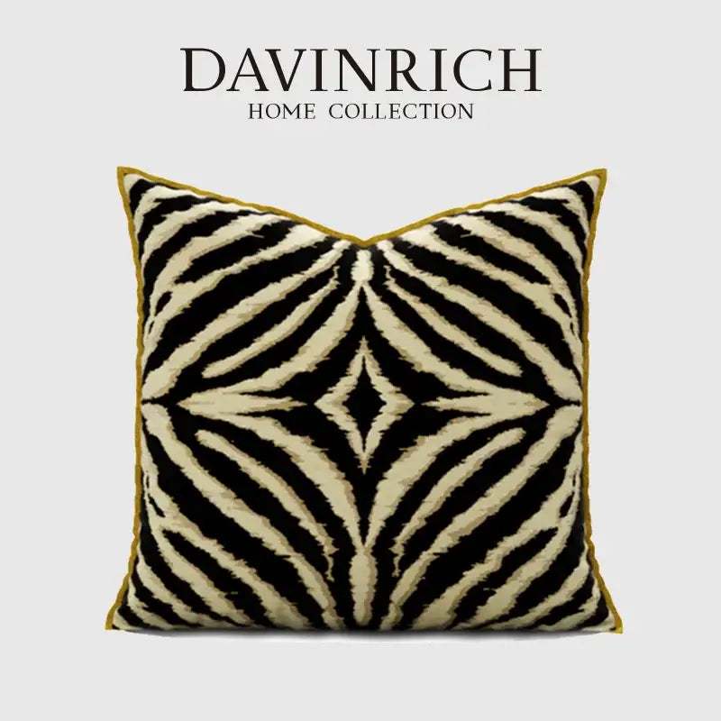 Zebra Pattern Pillow Cover