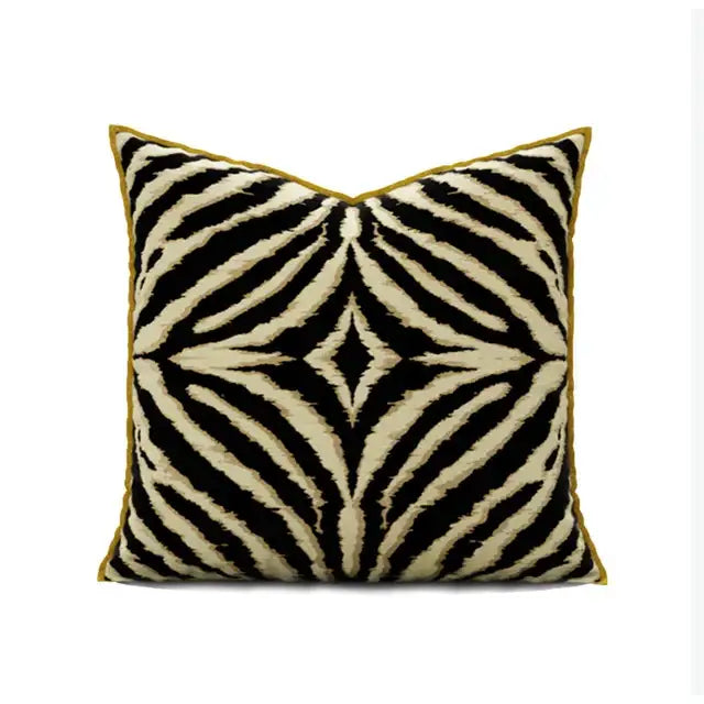 Zebra Pattern Pillow Cover