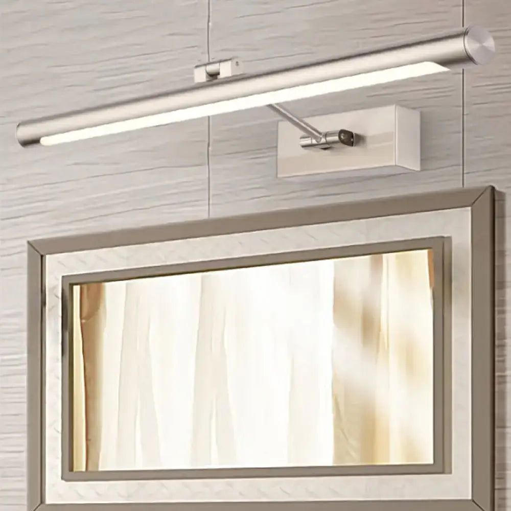 Silver Adjustable LED Lamp Four Size Options