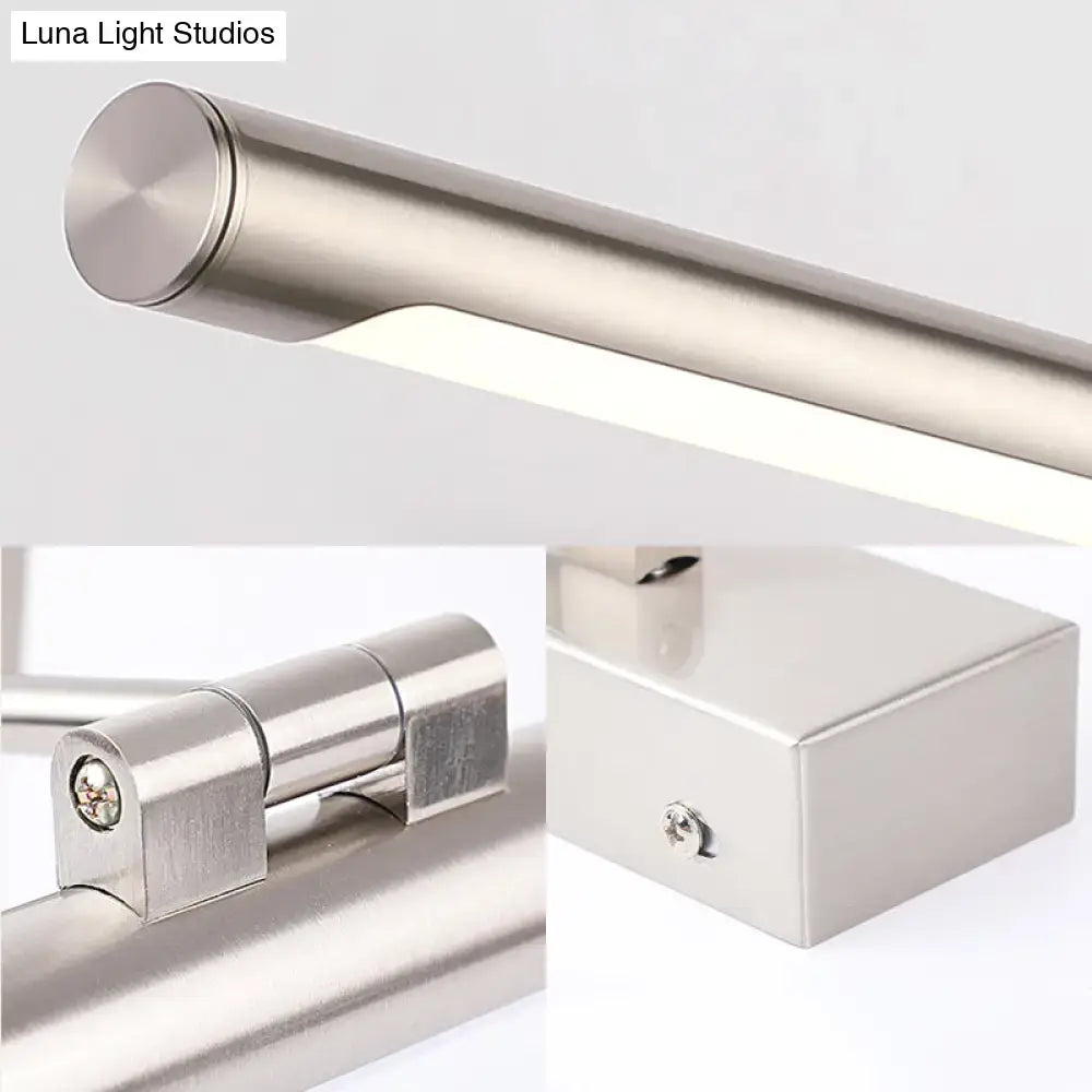 Silver Adjustable LED Lamp Four Size Options