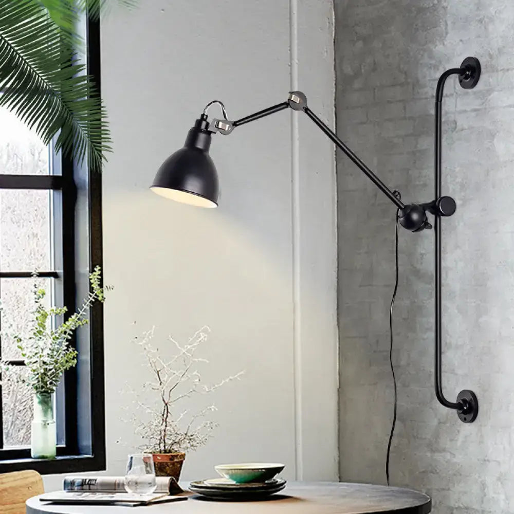 Black White Adjustable Light