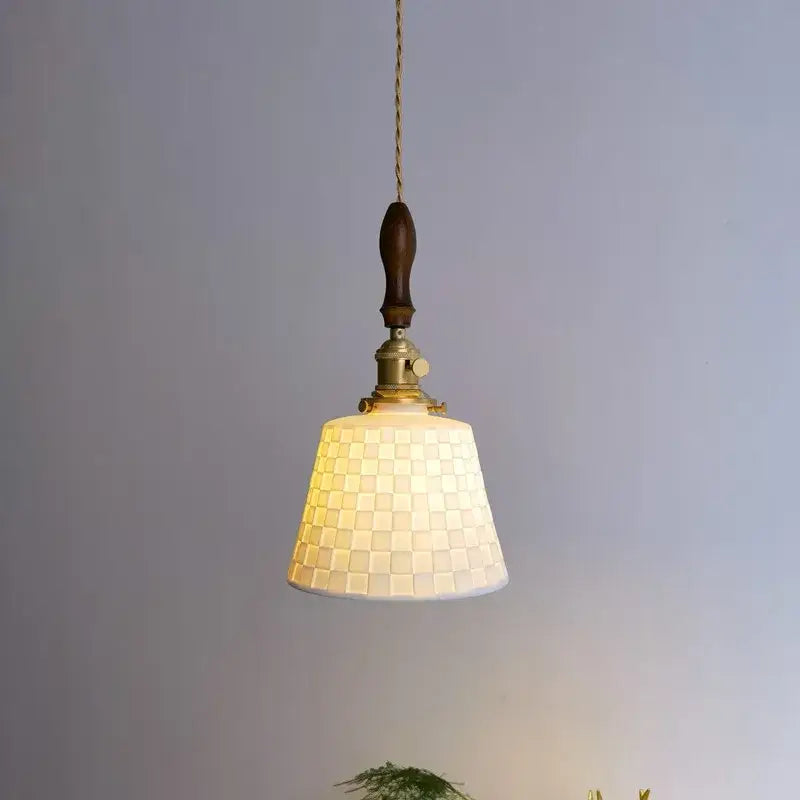 Copper Ceramic Pendant Light