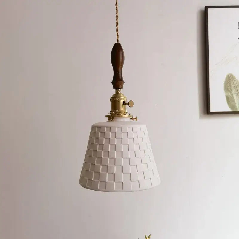 Copper Ceramic Pendant Light