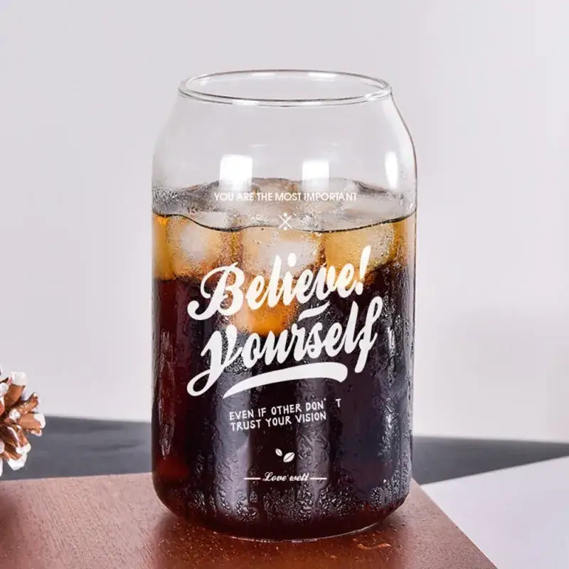 Engraved Glass Beer Mug