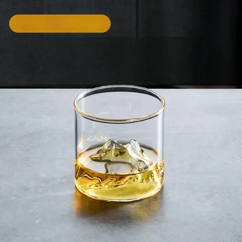Glass Tea Cup Set Wood