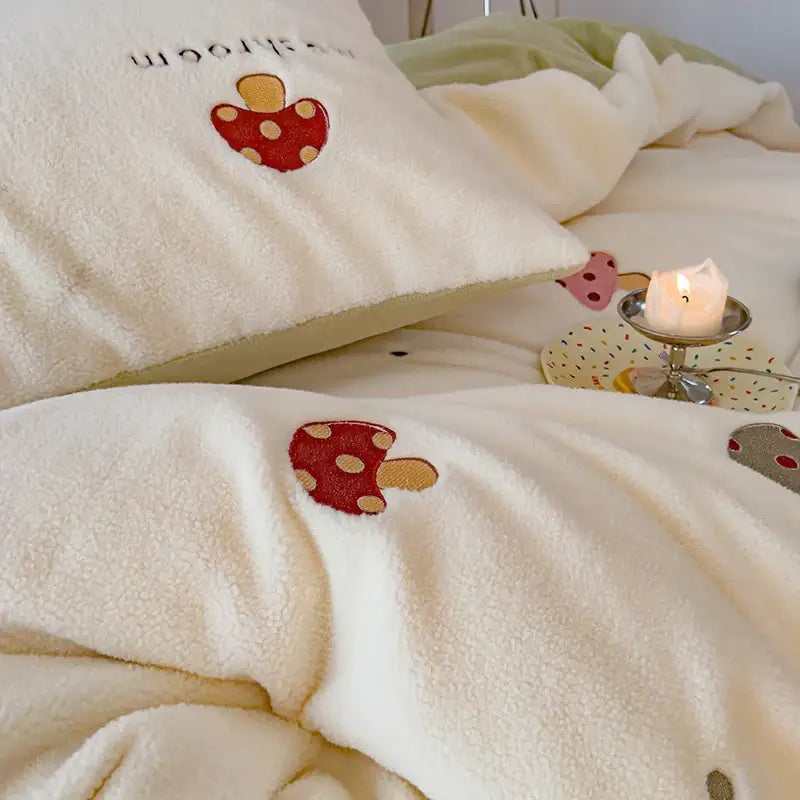 Cashmere Embroidered Duvet Set