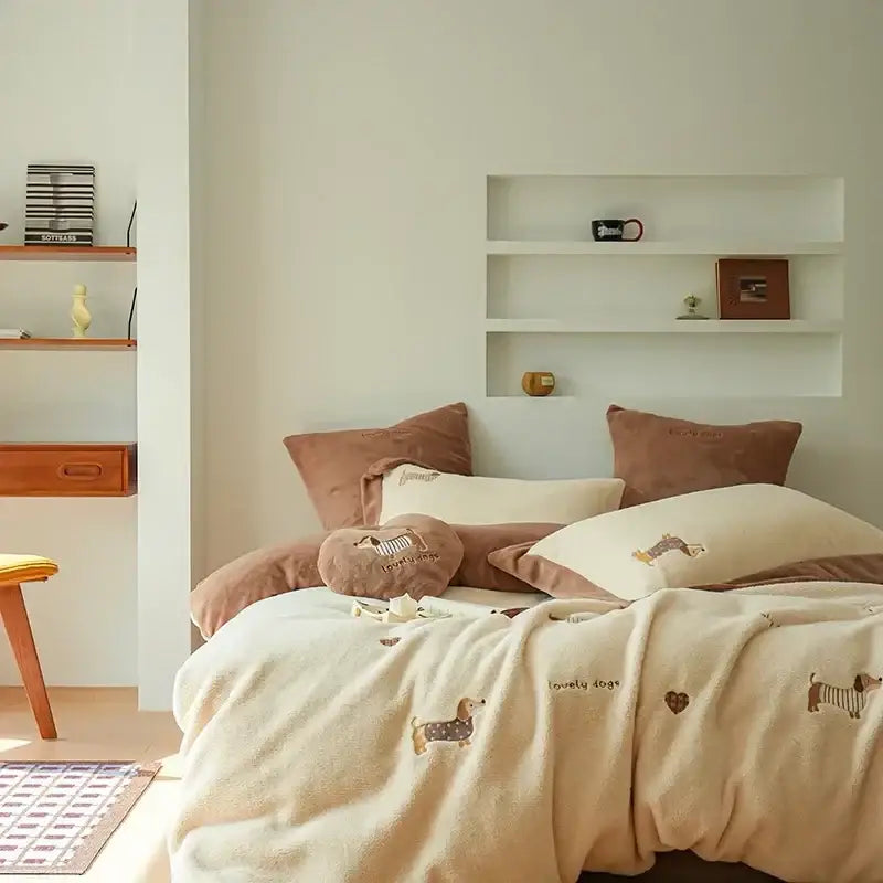 Cashmere Embroidered Duvet Set