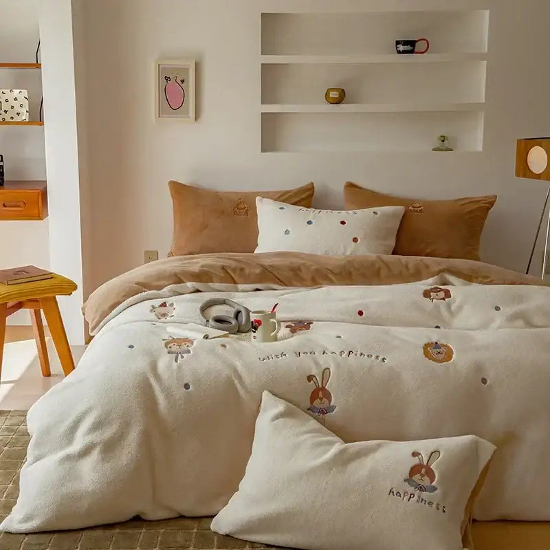 Cashmere Embroidered Duvet Set