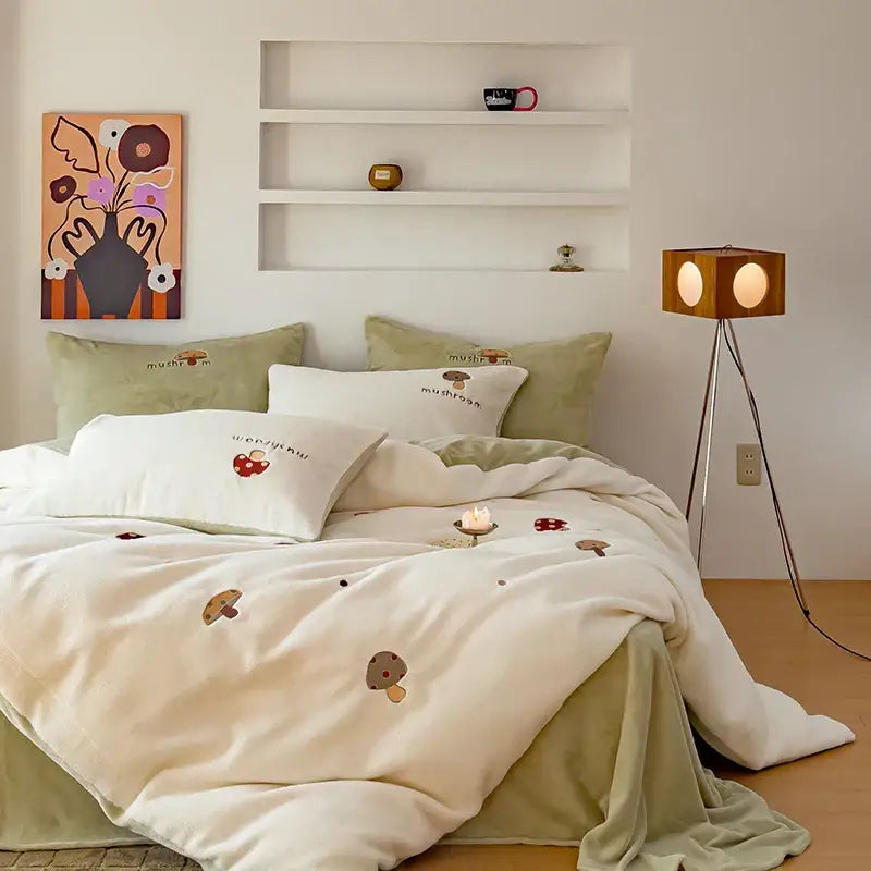 Cashmere Embroidered Duvet Set