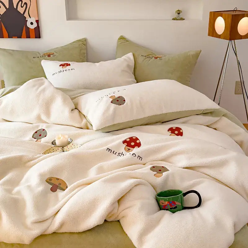 Cashmere Embroidered Duvet Set