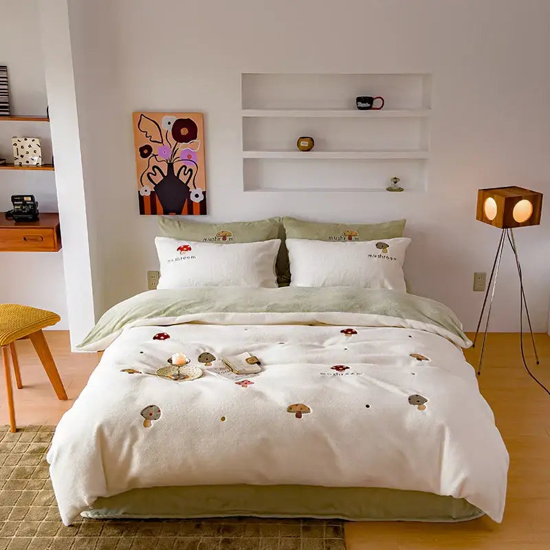Cashmere Embroidered Duvet Set