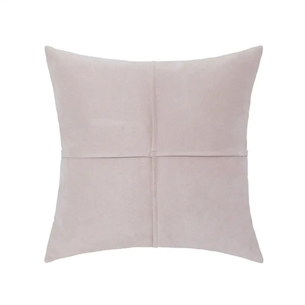Mustard Faux Suede Pillow