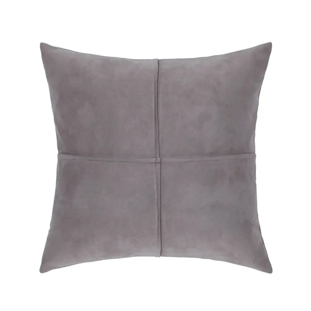 Mustard Faux Suede Pillow