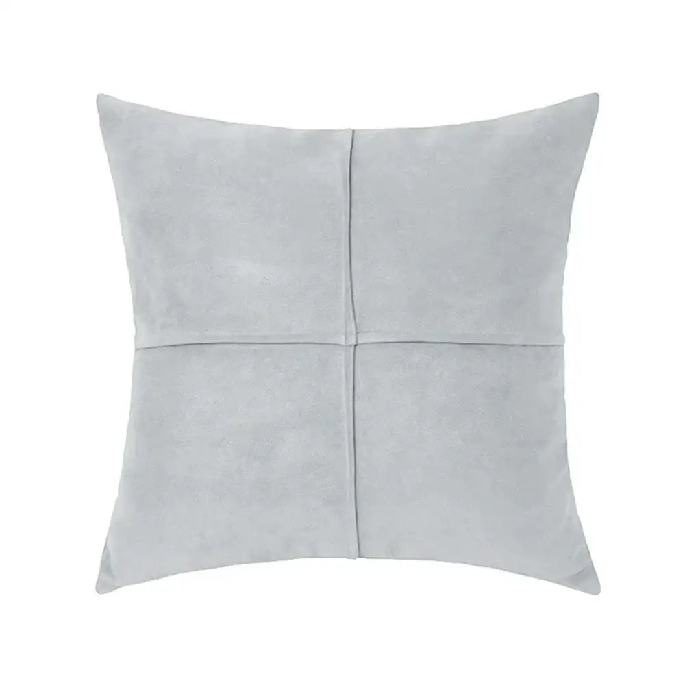 Mustard Faux Suede Pillow