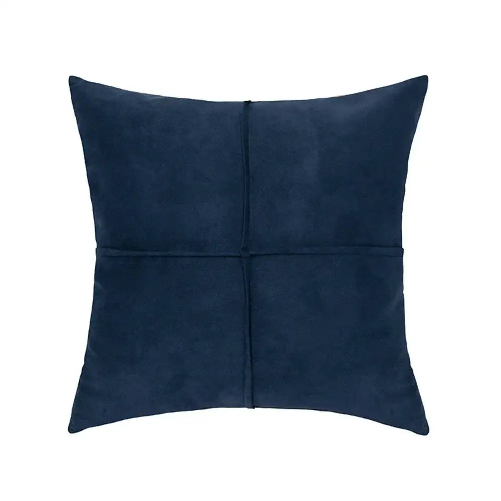 Mustard Faux Suede Pillow