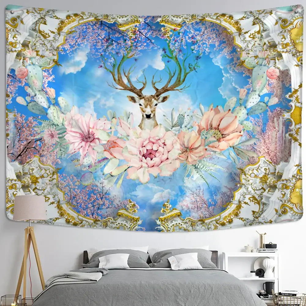 Elk Forest Wall Tapestry
