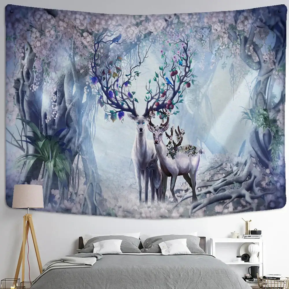 Elk Forest Wall Tapestry