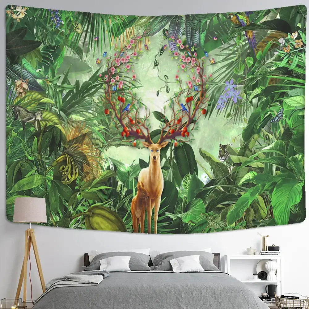 Elk Forest Wall Tapestry
