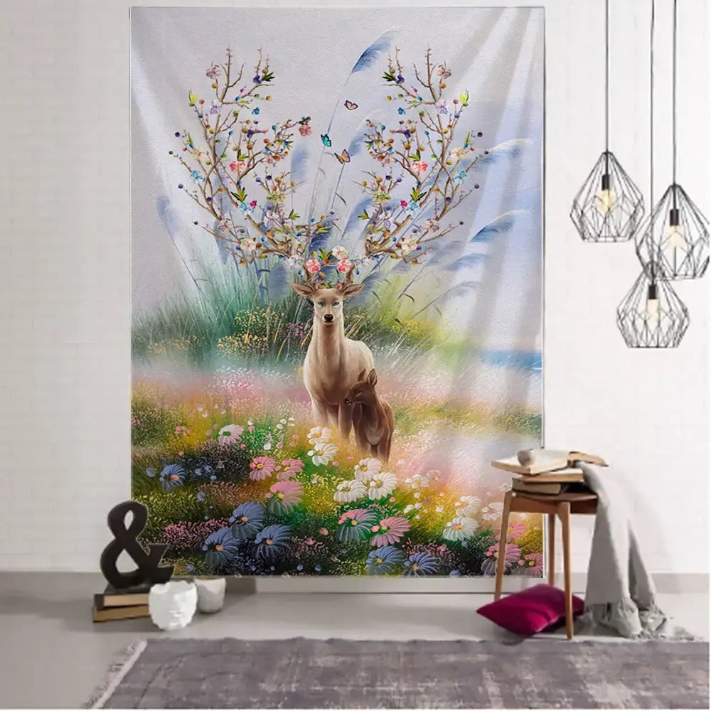 Elk Forest Wall Tapestry