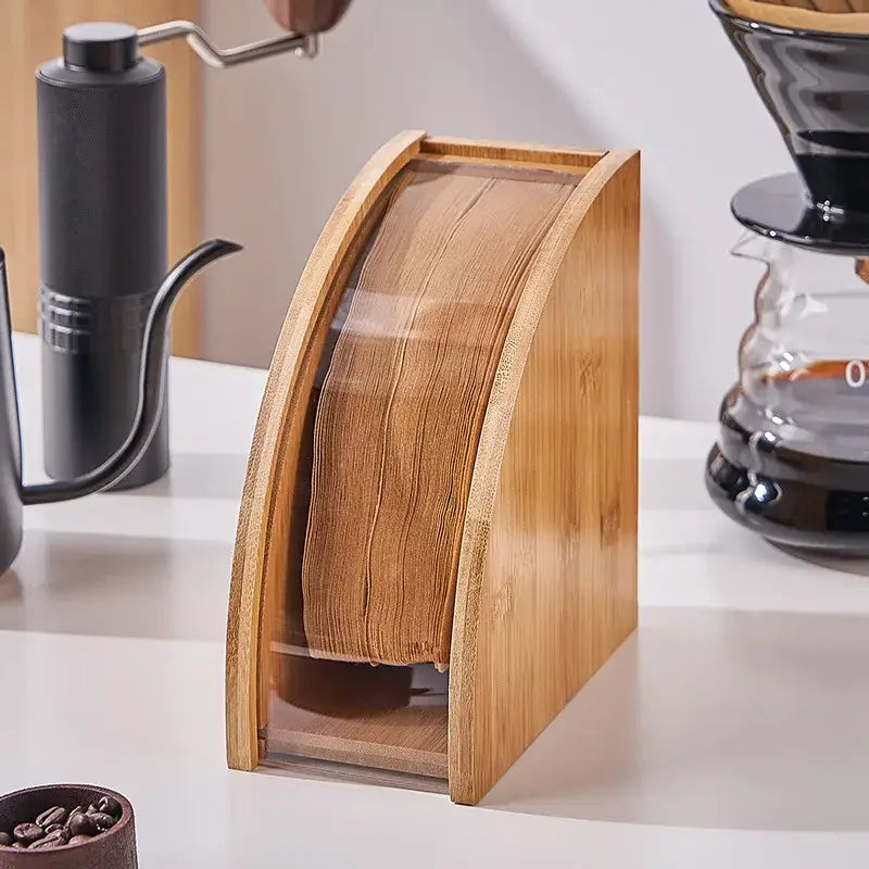 Bamboo Coffee Filter Holder