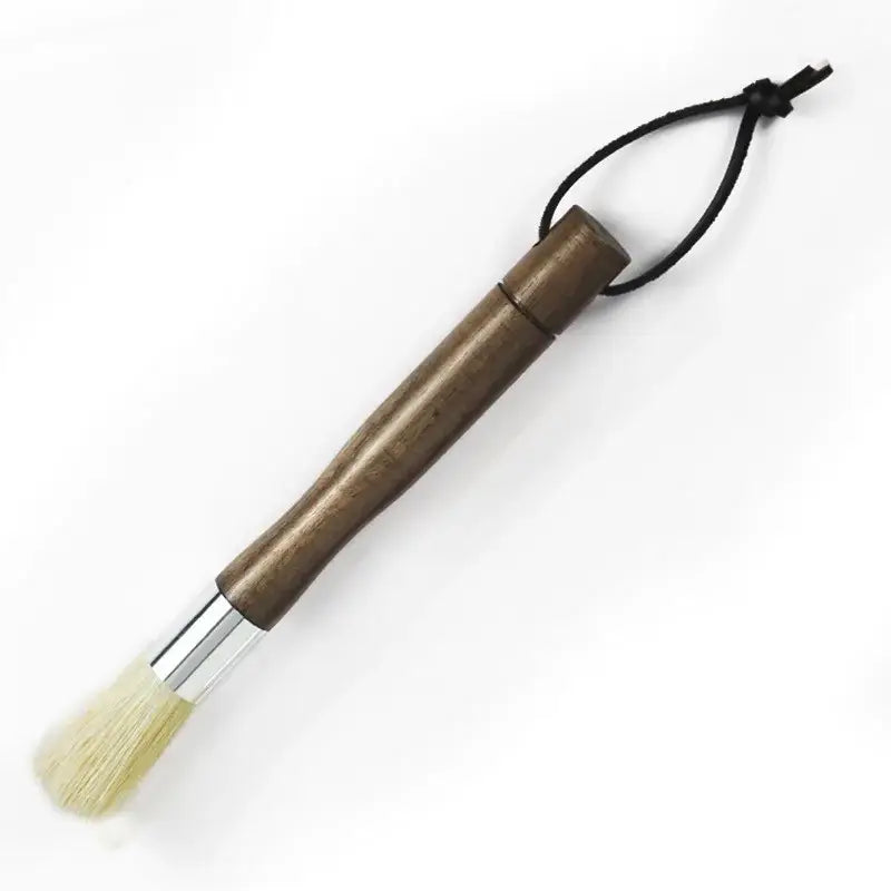 Wood Coffee Grinder Brush