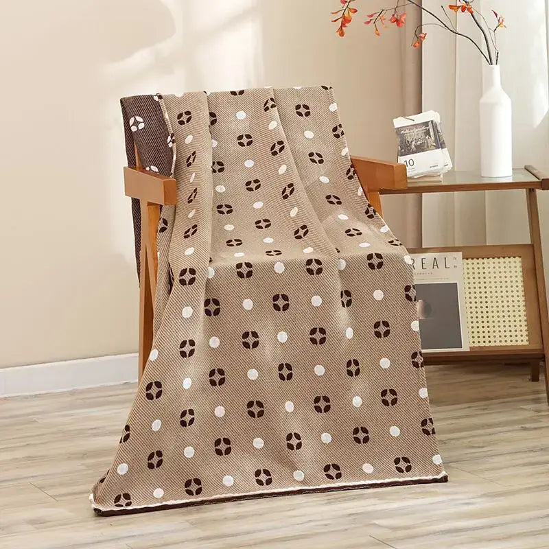 Navy Hibiscus Bath Towel