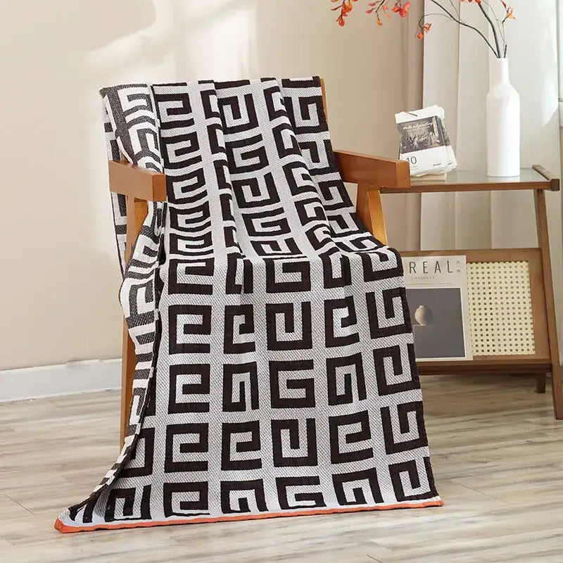 Navy Hibiscus Bath Towel