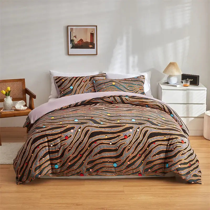 Navy Cosmos Luminous Bedding