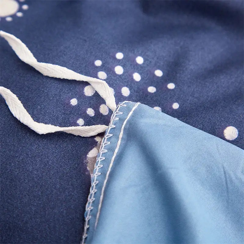 Navy Cosmos Luminous Bedding