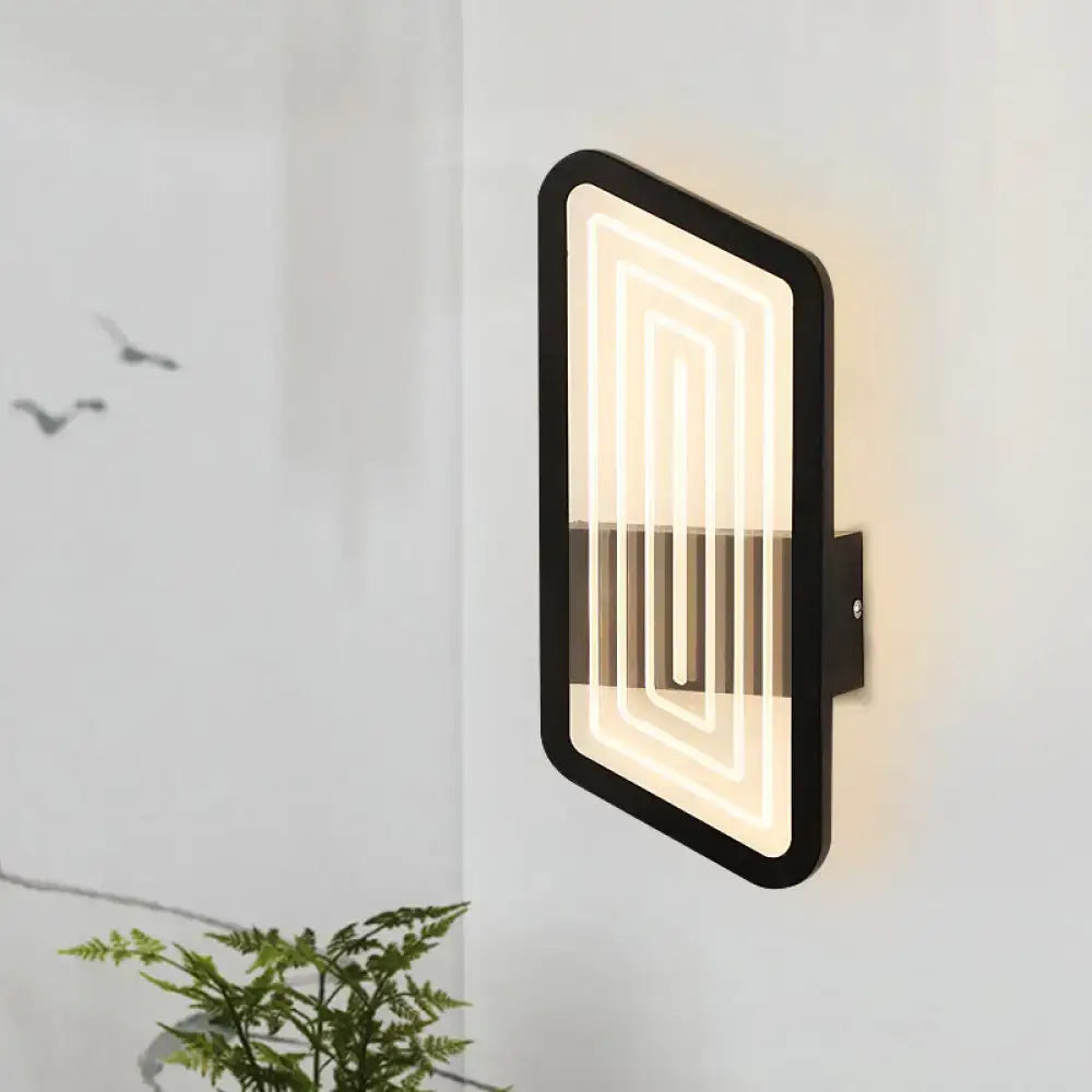 Black Gold 19-Inch Wall Sconce