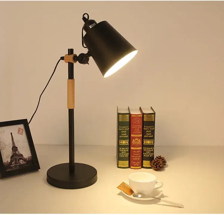 Black Adjustable Desk Lamp