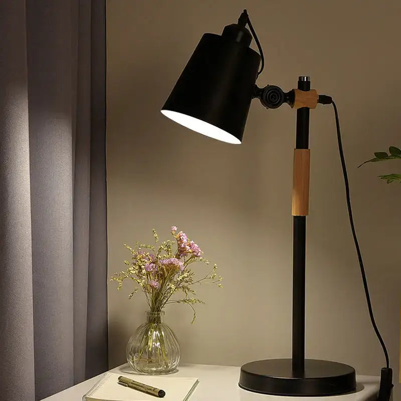 Black Adjustable Desk Lamp