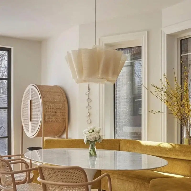 Creamy White Pendant Light