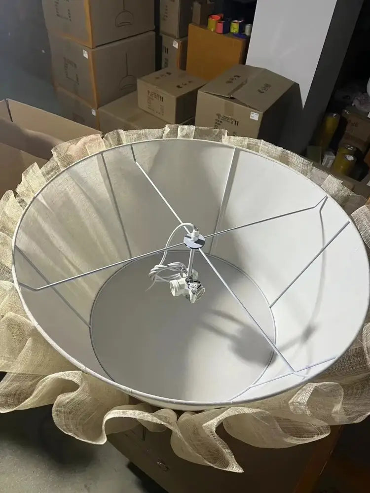 Creamy White Pendant Light