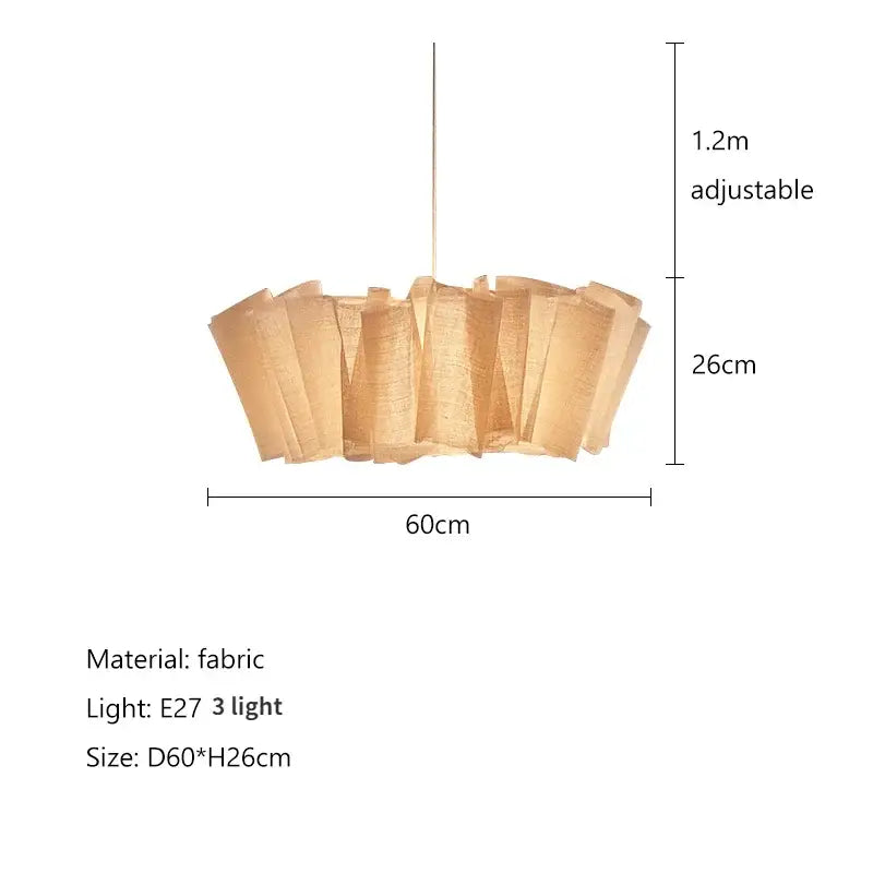 Creamy White Pendant Light