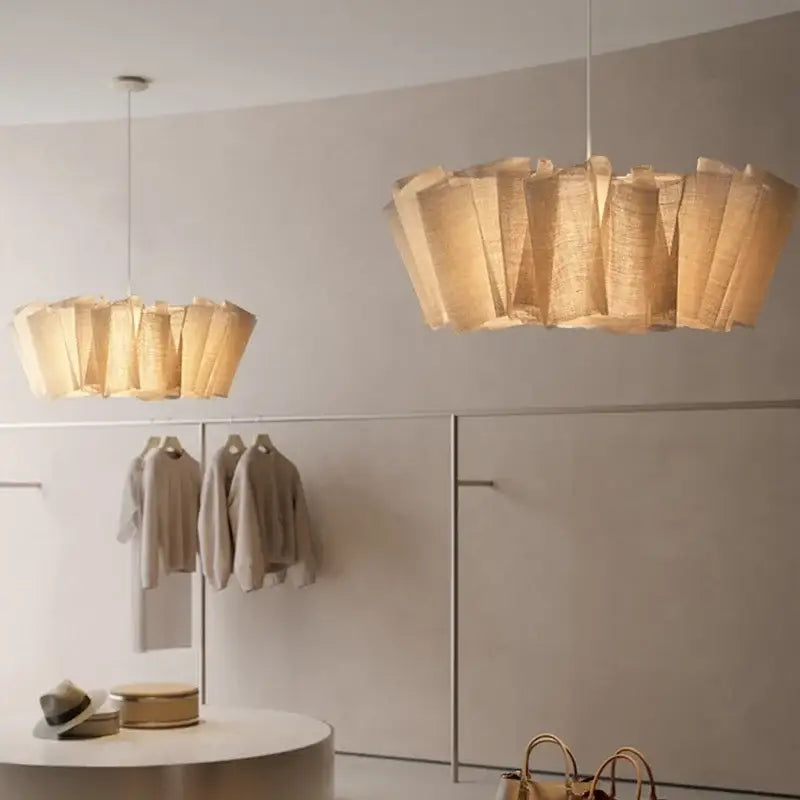 Creamy White Pendant Light