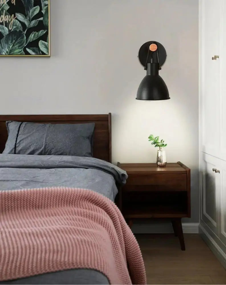 Black Modern Wall Sconce