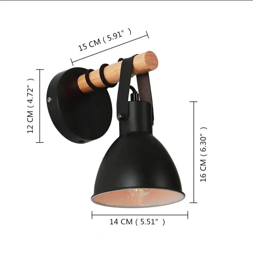 Black Modern Wall Sconce