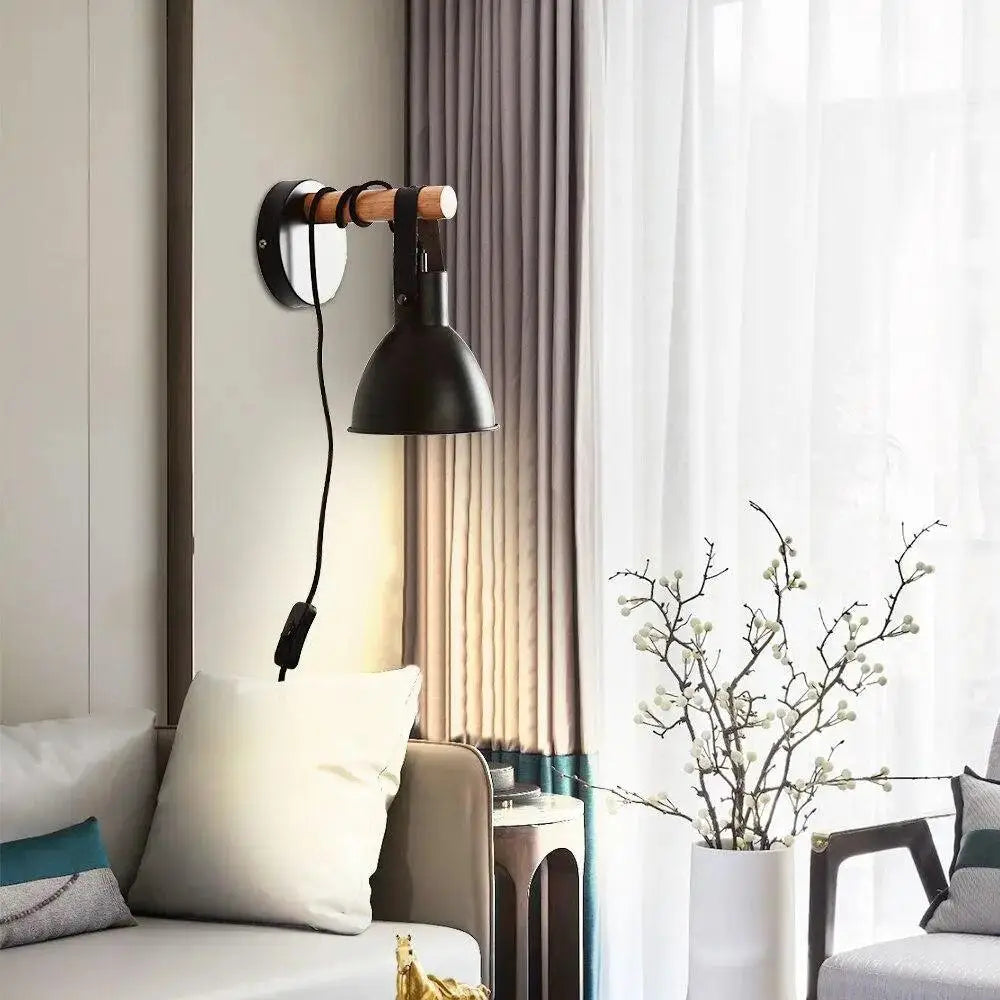 Black Modern Wall Sconce